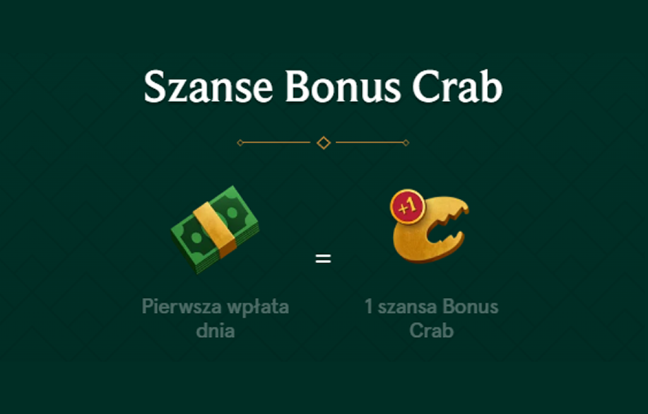 Bonus Crab w Casinia