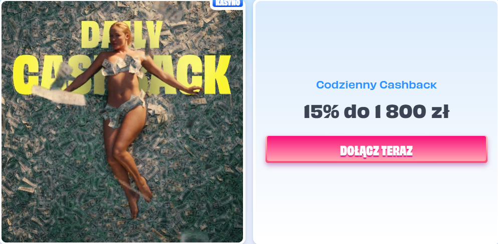 Codzienny Cashback w OnlySpins