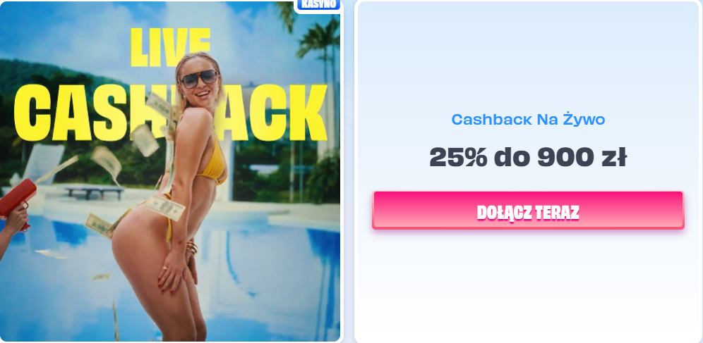 Cashback na Ziwo w OnlySpins