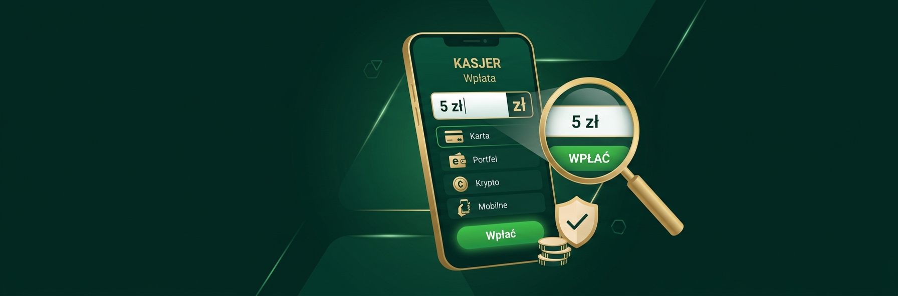 Wpłata 5 zł w kasjerze kasyna online – sprawdzanie minimalnego limitu